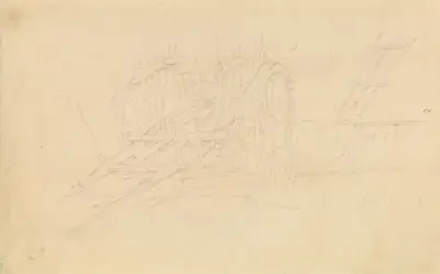 Farm Cart at Dol av David Roberts