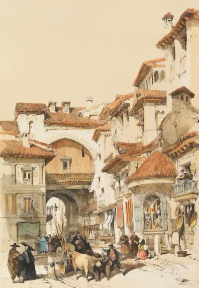 Sketches in Spain av David Roberts
