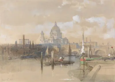 St. Paul’s av David Roberts