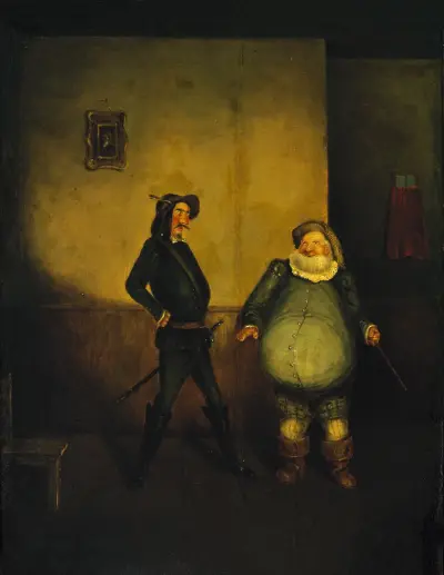 Falstaff and Bardolph av Sir David Wilkie