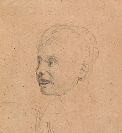 Head of Girl av Sir David Wilkie
