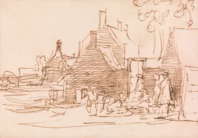 The Manse, Cults, Fife; The Artist’s Old Home av Sir David Wilkie