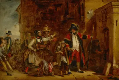 Sockenstämmans betjänt av Sir David Wilkie