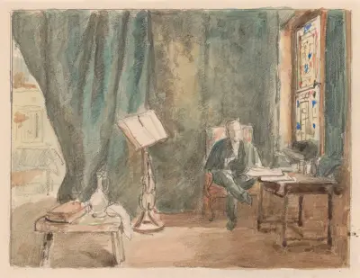 Violinisten av Henri de Braekeleer