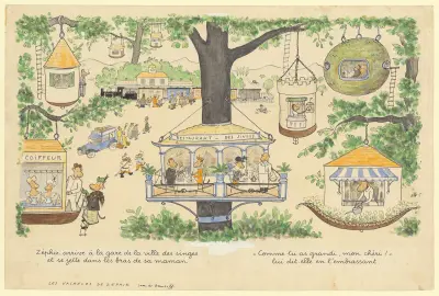 Les vacances de Zéphir Pl.03 av Jean de Brunhoff