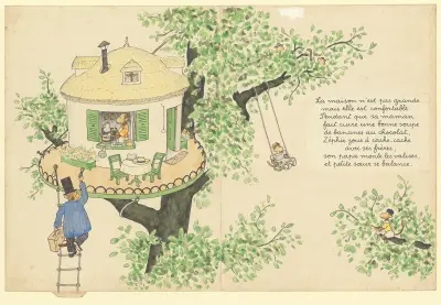 Les vacances de Zéphir Pl.05 av Jean de Brunhoff