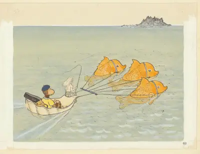 Les vacances de Zéphir Pl.16 av Jean de Brunhoff