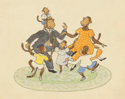 Les vacances de Zéphir Pl.28 av Jean de Brunhoff
