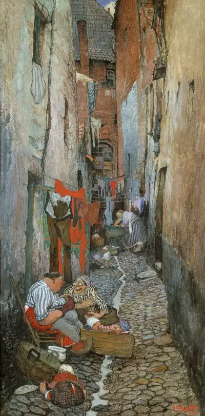 Alley av Jules De Bruycker