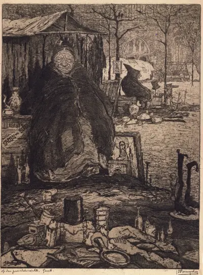 På loppmarknaden av Jules De Bruycker