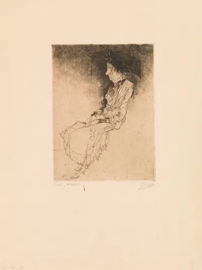 Old Coquette av Jules De Bruycker