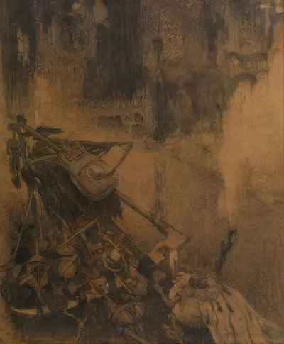 The Death of Ypres av Jules De Bruycker