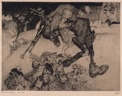 Marknaden (Tiggarna) av Jules De Bruycker