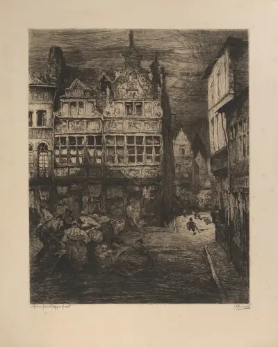 Jan Palfijns hus av Jules De Bruycker