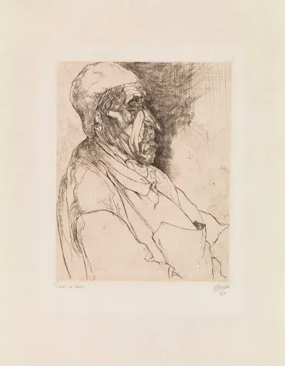Mannen med hatt av Jules De Bruycker