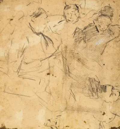 Kvinnor (studier) av Jules De Bruycker