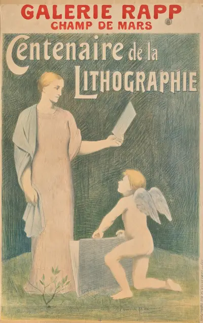 Centennial of Lithography av Pierre Puvis de Chavannes