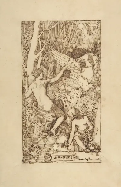 Fantasi av Pierre Puvis de Chavannes