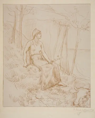 La Normandie von Pierre Puvis de Chavannes