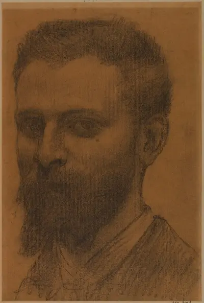 Porträtt av Daras av Pierre Puvis de Chavannes