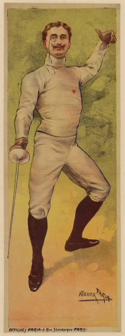 Escrimeur von Cândido de Faria