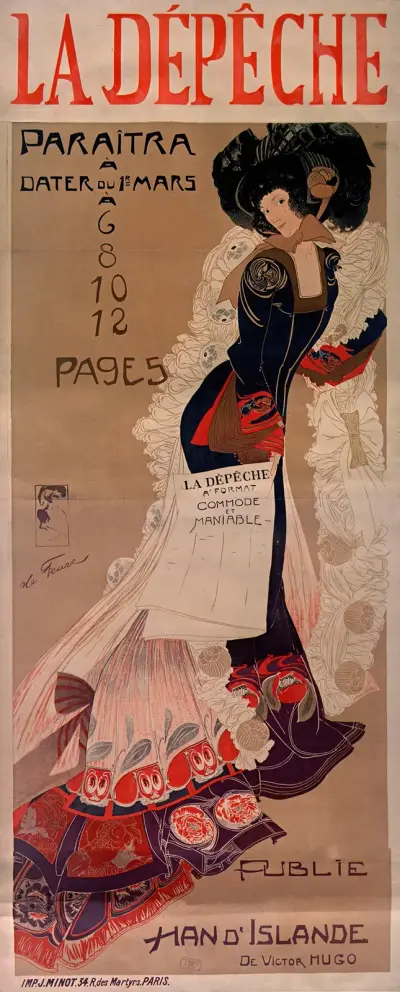 La Dépeche av Georges de Feure