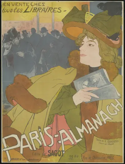 Paris-Almanach av Georges de Feure