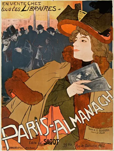 Paris Amanach av Georges de Feure