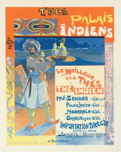Thés Du Palais Indien av Georges de Feure