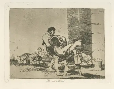 Al cementerio av Francisco de Goya