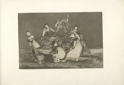 Disparate femenino av Francisco de Goya