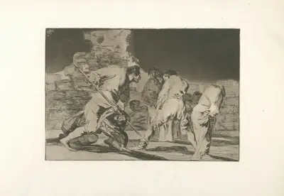 Disparate furioso av Francisco de Goya