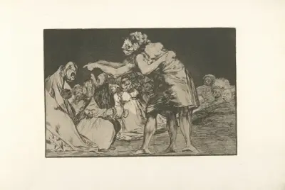 Disparate matrimonial av Francisco de Goya