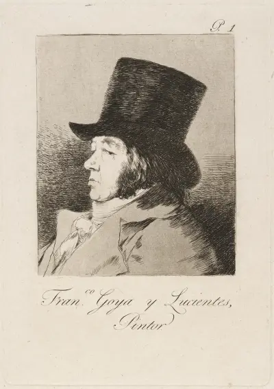 Francisco Goya y Lucientes, Pintor (Francisco Goya y Lucientes, painter) av Francisco de Goya