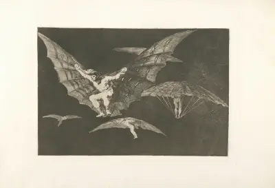 Modo de volar av Francisco de Goya