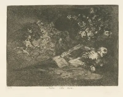 Nada. Ello dirá av Francisco de Goya