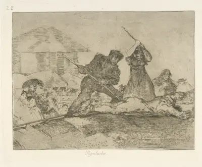Populacho av Francisco de Goya