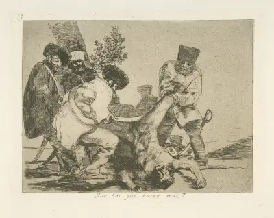 Qué alboroto es este- av Francisco de Goya