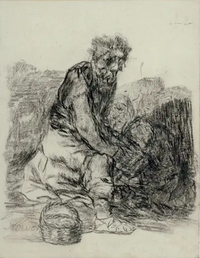 They are Dying av Francisco de Goya