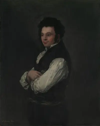 Tiburcio Pérez y Cuervo (1785–1841), the Architect av Francisco de Goya