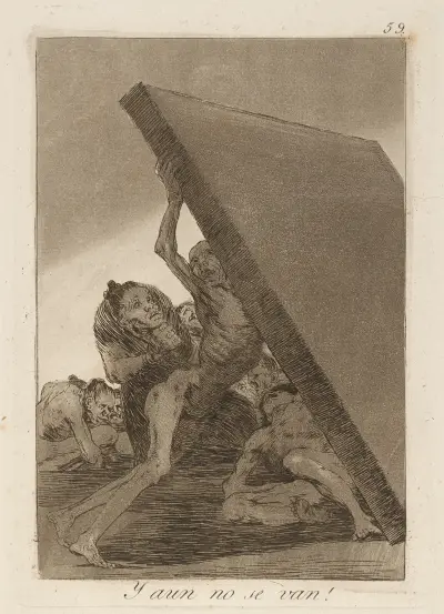 Y aun no se van! (And still they don’t go!) av Francisco de Goya
