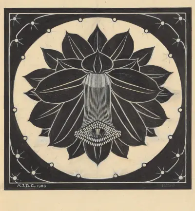 Cactus flower von Julie de Graag