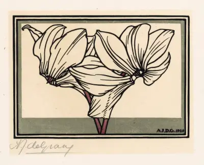 Cyclamen av Julie de Graag