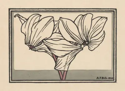 Cyclamen av Julie de Graag