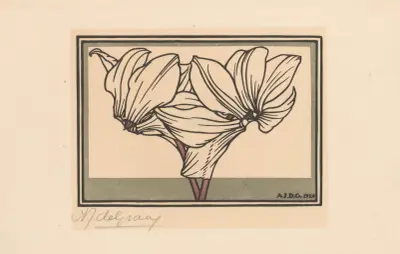 Cyclamen av Julie de Graag