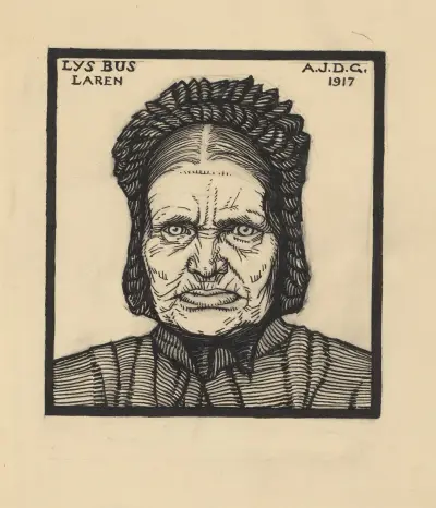 Portrait of Lys Bus von Julie de Graag
