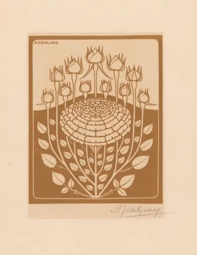 Rosenbusch, 1919 – Nr. 2 von Julie de Graag