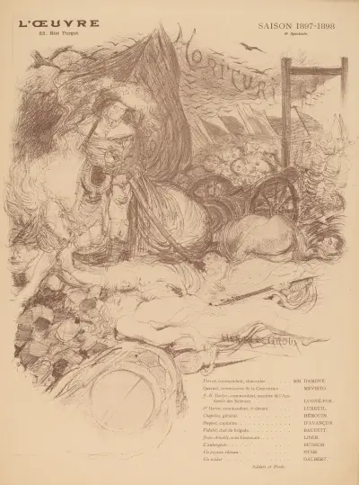 Morituri av Henry de Groux