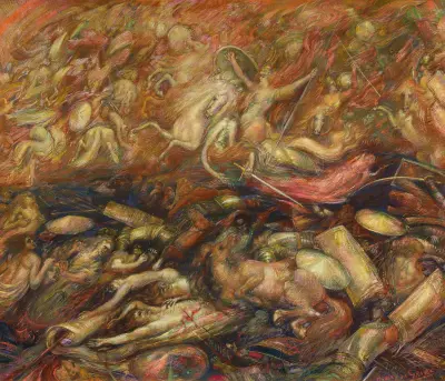 The Ride of the Valkyries av Henry de Groux