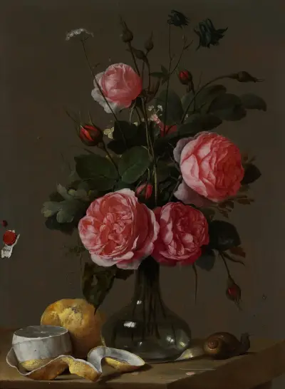 Floral Still Life av Cornelis de Heem